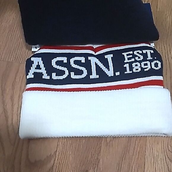 U.S. POLO ASSN. Hat/Scarf Set. Unisex NWT - Picture 5 of 7